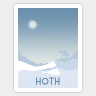 Hoth Poster Sticker